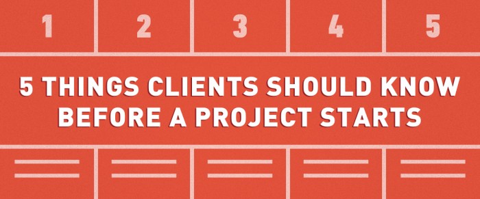 5 Things Clients Should Know
