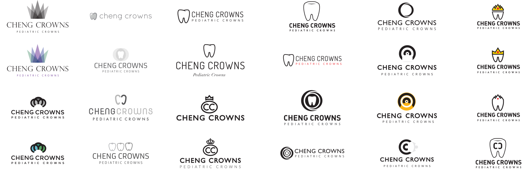 Cheng Crowns Logo Brainstorm